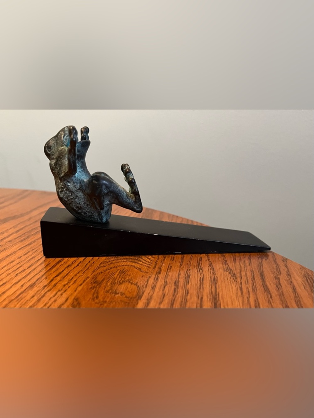Vintage Frog Door Stop